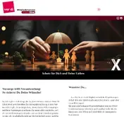 Kleine Seitenvorschau von start.verdi-mitgliederservice.de