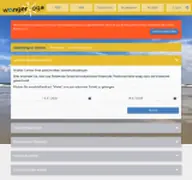 Kleine Seitenvorschau von buchung.wangerooge.de