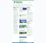 Kleine Seitenvorschau von esperanto.de