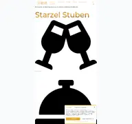 Kleine Seitenvorschau von starzelstuben.de