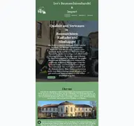 Kleine Seitenvorschau von leos-baumaschinen.de