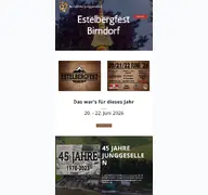 Kleine Seitenvorschau von estelbergfest.de