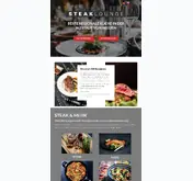 Kleine Seitenvorschau von steaklounge-weiden.de