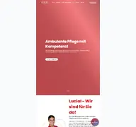 Kleine Seitenvorschau von lucial.de