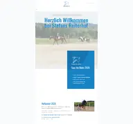 Kleine Seitenvorschau von stefans-reiterhof.de