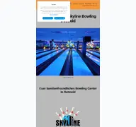 Kleine Seitenvorschau von skyline-bowling.de