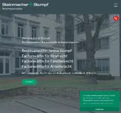 Kleine Seitenvorschau von steinmacher-stumpf.de