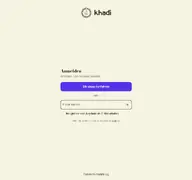 Kleine Seitenvorschau von account.khadi.de