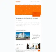 Kleine Seitenvorschau von stellen.fh-dortmund.de