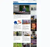 Kleine Seitenvorschau von woll-magazin.de