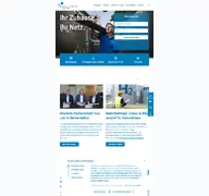 Kleine Seitenvorschau von ulm-netze.de