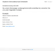 Kleine Seitenvorschau von wirtschaftsschule-dinkelsbuehl.de
