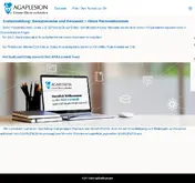 Kleine Seitenvorschau von lernwelt.agaplesion.de
