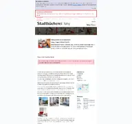 Kleine Seitenvorschau von buecherei-isny.de