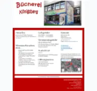 Kleine Seitenvorschau von buecherei-koenigsberg.de