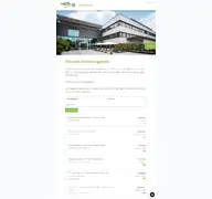 Kleine Seitenvorschau von karriere.thoraxklinik-heidelberg.de