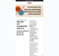 Kleine Seitenvorschau von brillen-schneider.de