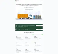 Kleine Seitenvorschau von abfallportal.lra-aic-fdb.de