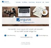 Kleine Seitenvorschau von seguras-media.de