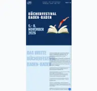 Kleine Seitenvorschau von buecherfestival.de