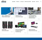 Kleine Seitenvorschau von ateg.de