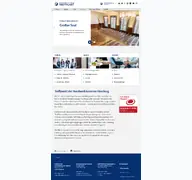 Kleine Seitenvorschau von treffpunkt.hwk-hamburg.de