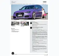 Kleine Seitenvorschau von audi-club-international.de
