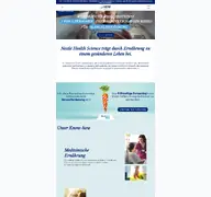 Kleine Seitenvorschau von nestlehealthscience.ch