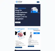 Kleine Seitenvorschau von auftragsexpress.de