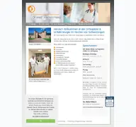 Kleine Seitenvorschau von orthopaedie-schwetzingen.de