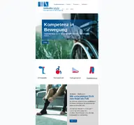 Kleine Seitenvorschau von orthotecleicht.de