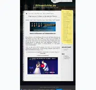 Kleine Seitenvorschau von buehnenlichter.de