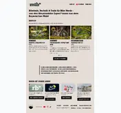 Kleine Seitenvorschau von worldofmtb.de