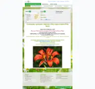 Kleine Seitenvorschau von worldplants.de