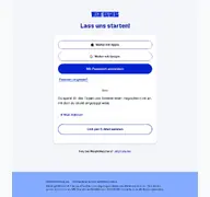 Kleine Seitenvorschau von account.weightwatchers.de