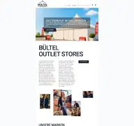 Kleine Seitenvorschau von bueltel-outlets.de