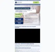 Kleine Seitenvorschau von osteopathie-schule-hamburg.de