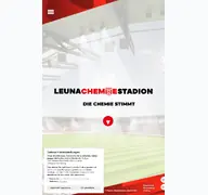 Kleine Seitenvorschau von leunachemiestadion.de