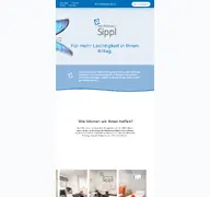 Kleine Seitenvorschau von sh-sippl.de