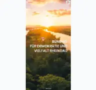 Kleine Seitenvorschau von buendnis-demokratie-vielfalt-rheingau.de