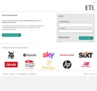 Kleine Seitenvorschau von etl.mitarbeiterangebote.de