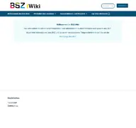 Kleine Seitenvorschau von wiki.bsz-bw.de