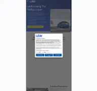 Kleine Seitenvorschau von lew-emobility.de