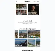 Kleine Seitenvorschau von network.ch