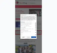 Kleine Seitenvorschau von euroshop.de