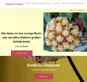 Kleine Seitenvorschau von simones-hoyas.de