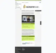 Kleine Seitenvorschau von buergerpanel.h-da.de