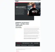 Kleine Seitenvorschau von wsd-security.de