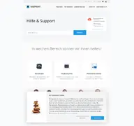Kleine Seitenvorschau von support.hostpoint.ch