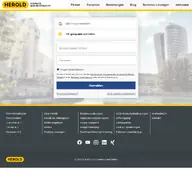 Kleine Seitenvorschau von login.herold.at
